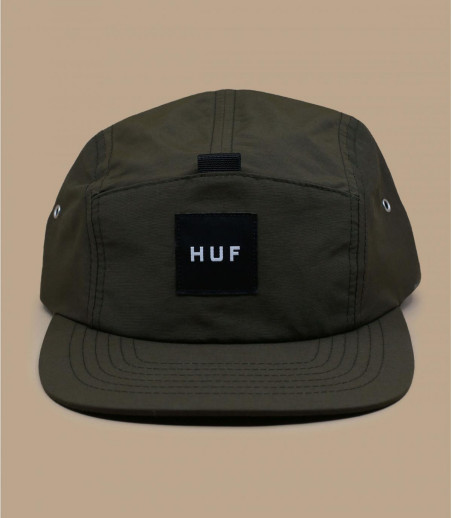 Nylon Stash pocket 5Panel olive Huf Nylon Stash pocket 5Panel olive Huf